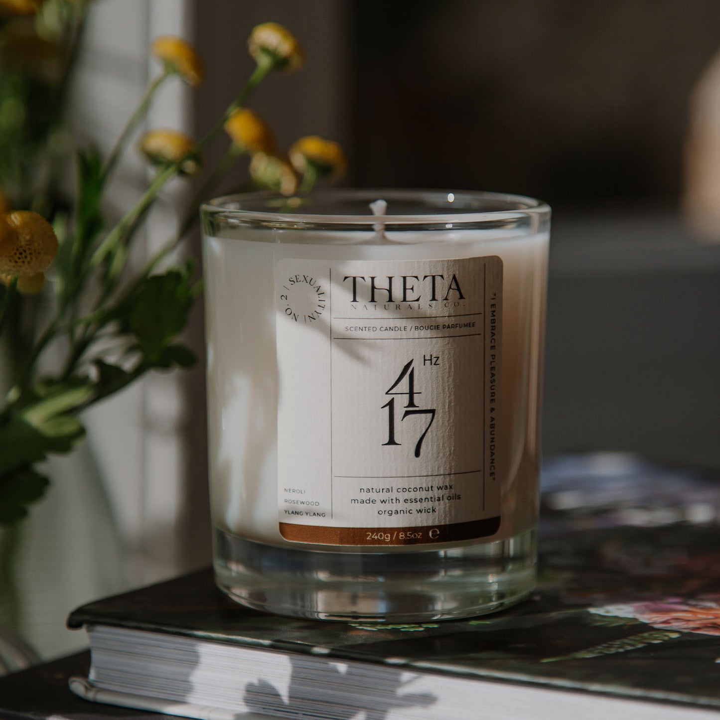 417Hz Sexuality Candle - Sacral Chakra