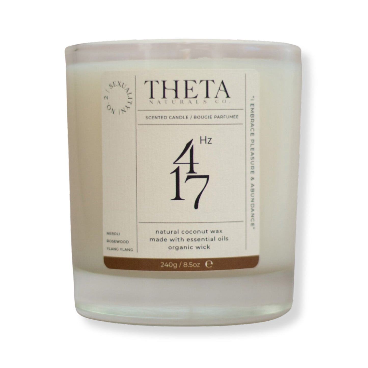 417Hz Sexuality Candle - Sacral Chakra