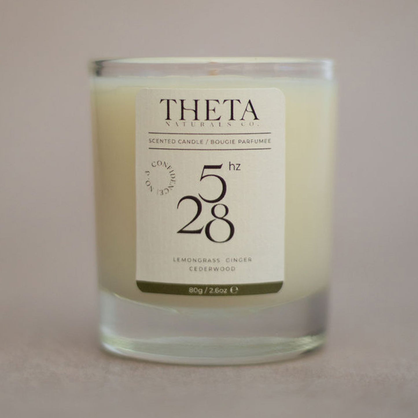 528Hz Confidence Candle - Solar Plexus Chakra