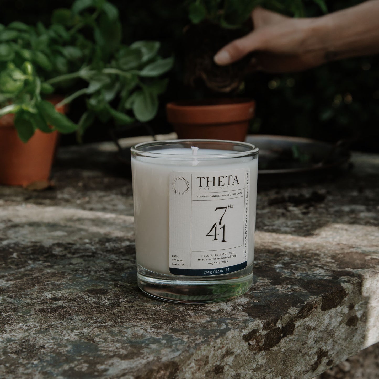 741Hz Expression Candle - Throat Chakra