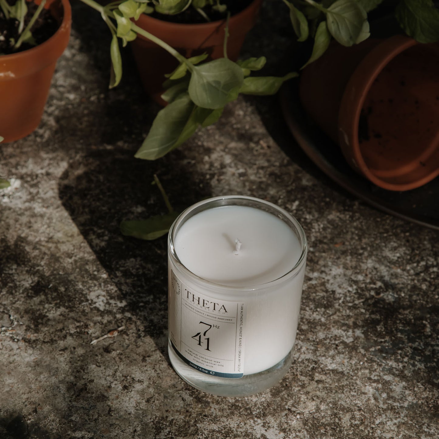 741Hz Expression Candle - Throat Chakra