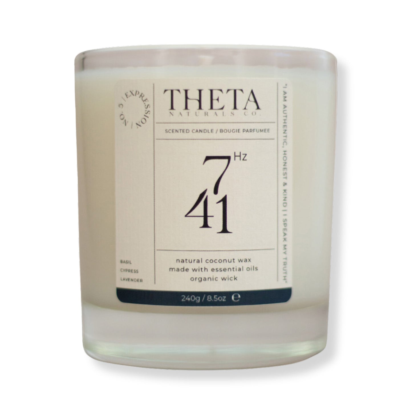 741Hz Expression Candle - Throat Chakra
