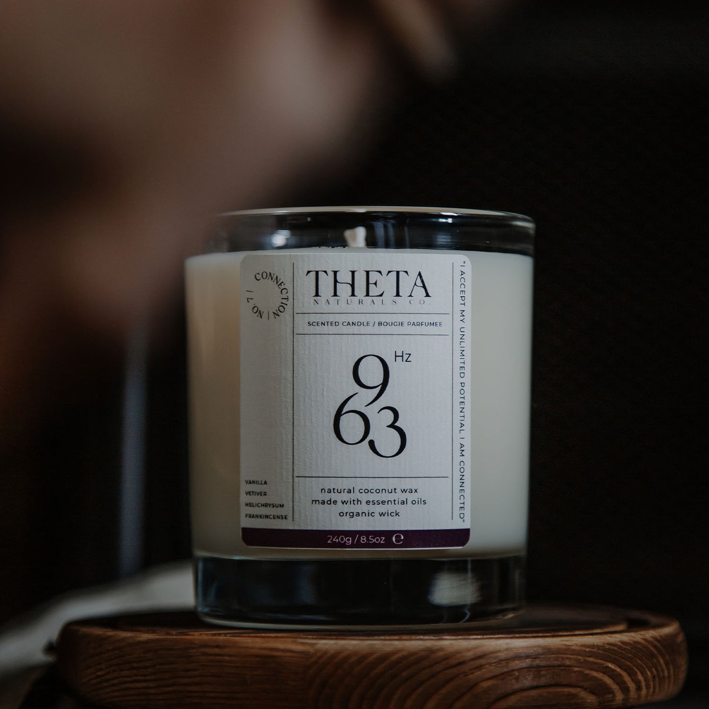 963Hz Connection Candle - Crown Chakra